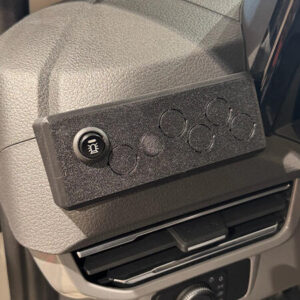 Bryterpanel for ekstralys. VW Transporter T7 2025+