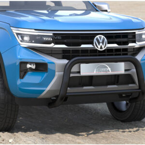 Frontbøyle 70/42mm m/tverrør. Sort. VW Amarok 2023+