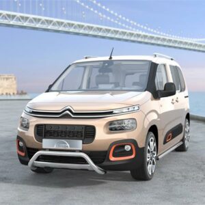 Frontbøyle 60mm lav Blank.  Peugeot Partner 2019+