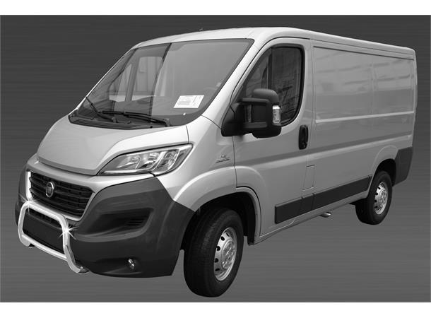 Frontbøyle-Kufanger 60/42mm m/tverrør Blank. Citroen Jumper 2015+
