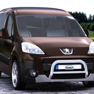 Frontbøyle 60/42mm m/tverrør Blank.  Peugeot Partner 2012-2018