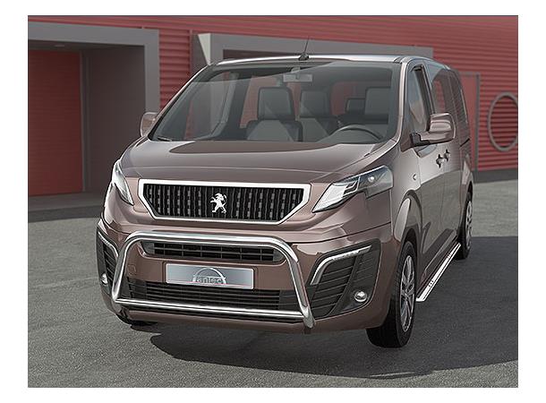 Frontbøyle 60/42mm m/tverrør Blank. Peugeot Expert 2016+ - Bilde 2