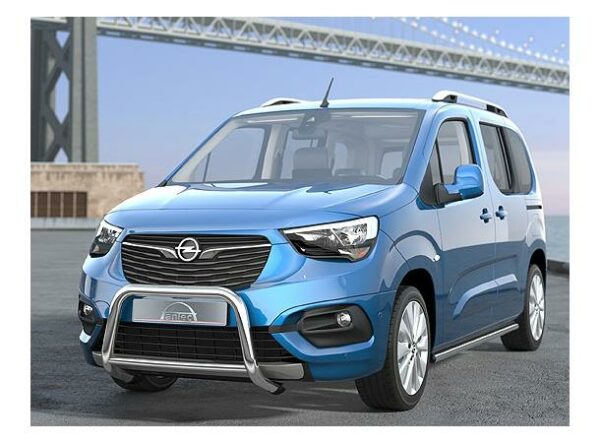 Frontbøyle-Kufanger 60/42mm m/tverrør Blank.  Citroen Berlingo 2019+ - Bilde 3