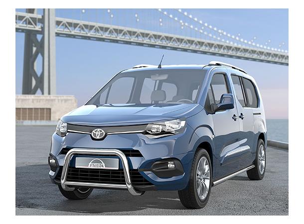 Frontbøyle 60/42mm m/tverrør Blank.  Peugeot Partner 2019+ - Bilde 2