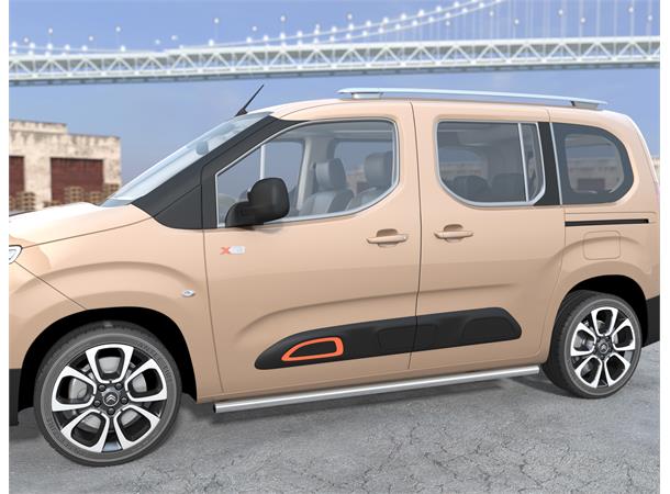 Kanalrør 51mm Blank L1 lengde. Citroen Berlingo L1 2019+