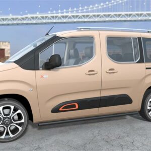 Kanalrør 51mm Sort L1 lengde.  Citroen Berlingo L1 2019+