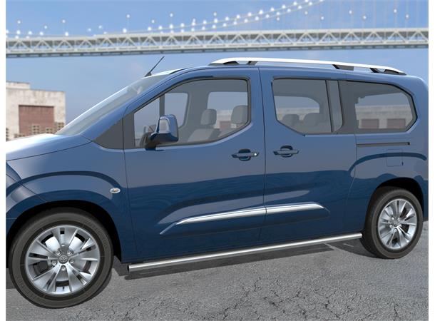 Kanalrør 51mm Blank. Opel Combo L2 2019+