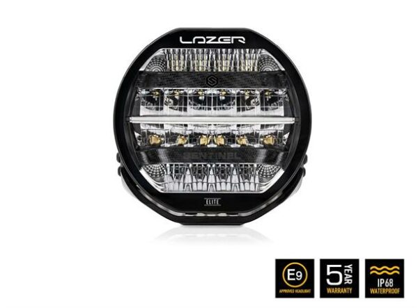 Lyspakke Lazer Sentinel Black 9" Elite og skiltbrakett med senterfester.  Universal - Bilde 7