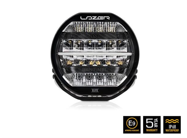 Lyspakke Lazer Sentinel Black 9" Elite og skiltbrakett med senterfester. Universal - Bilde 7