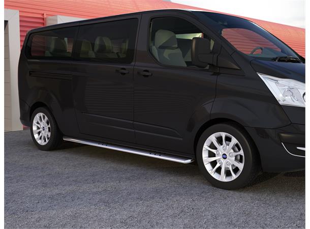 Kanalrør 90x45mm Ovalt Blank. Ford Transit Custom L2 2014+ 2019+