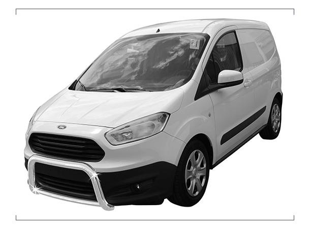 Frontbøyle 60mm med 42mmtverrør Blank. Ford Transit Courier 2018+