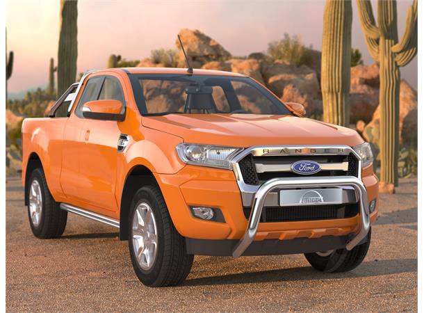 Frontbøyle 76mm Blank.  Ford Ranger 2016+ 2019+