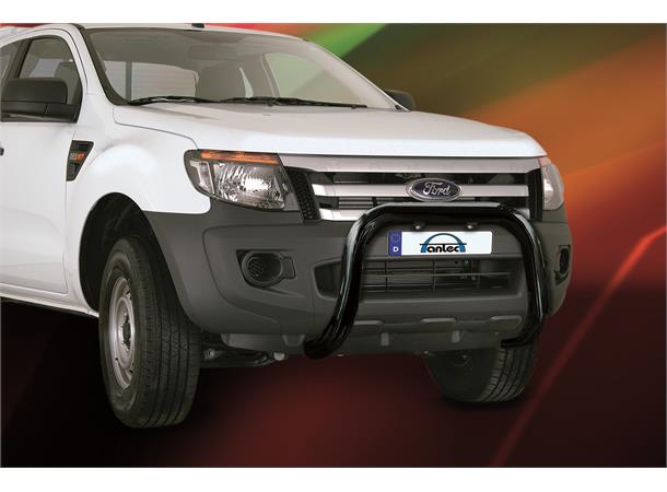 Frontbøyle 76mm Sort. Ford Ranger 2012-2015