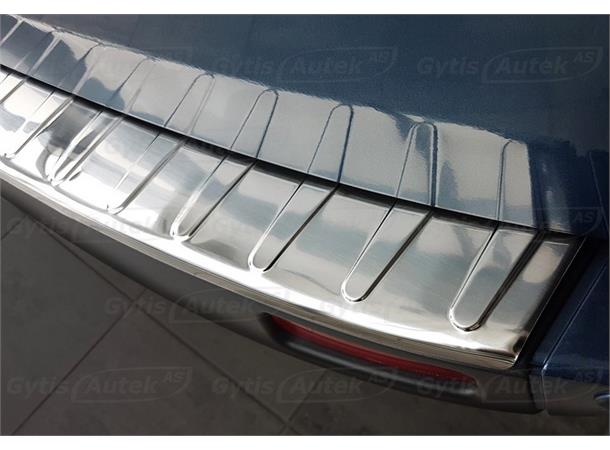 Bakfangerbeskytter i stålgrå børstet stål. Ford Transit Custom 2014+ 2019+ - Bilde 3