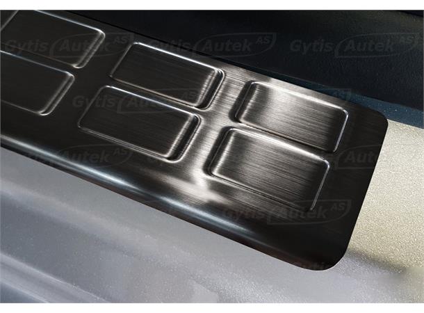 Dørterskelbeskytter i mørk stål.  Citroen Jumpy 2016+ - Bilde 3