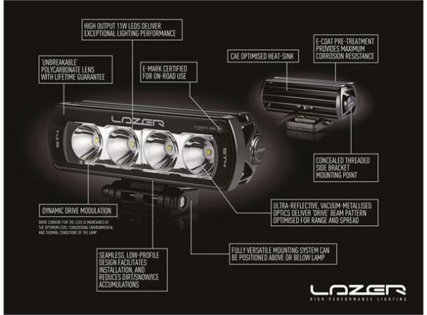 Lyspakke Lazer ST4 Evolution Grillkit.  Mercedes Vito W447 2021+ - Bilde 5