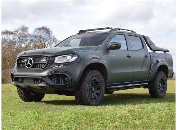 Lyspakke Lazer Linear 36 takmontert. Nissan Navara D23 2016+ med takrails