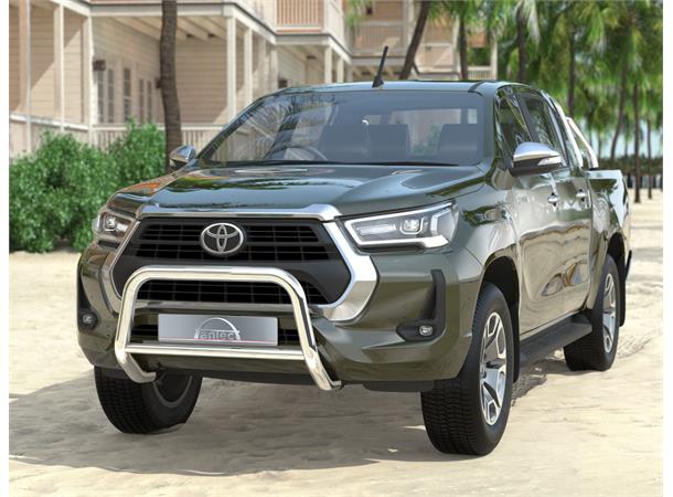 Frontbøyle 60/42mm Blank. Toyota Hilux 2021+