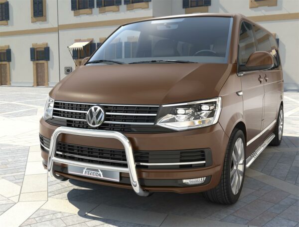 Frontbøyle 60/42mm m/tverrør Blank.  VW Transporter T6 2016-2019