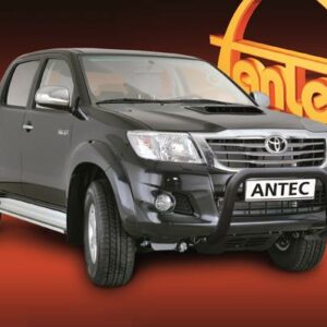 Frontbøyle 70mm Sort.  Toyota Hilux 2012-2015