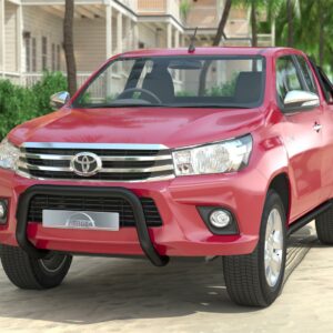 Frontbøyle 70mm Sort.  Toyota Hilux 2016-2020