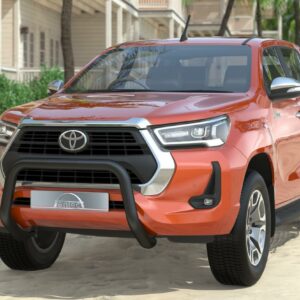 Frontbøyle 70mm Sort.  Toyota Hilux 2021+