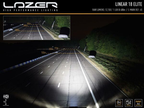 Lyspakke Lazer Linear 18 Elite Grillkit. VW Caddy Cargo 2021+ - Bilde 3