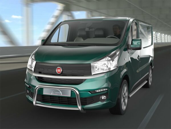 Frontbøyle 60mm m/42mm tverrør Blank.  Fiat Talento 2016+