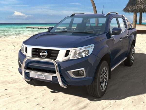 Frontbøyle 60mm m/42mm tverrør Blank.  Nissan Navara D23 2016+ 2019+
