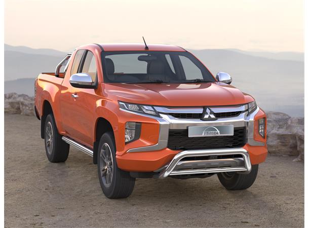 Frontbøyle 70/51mm lav Blank.  Mitsubishi L200 X-Edition 2019+