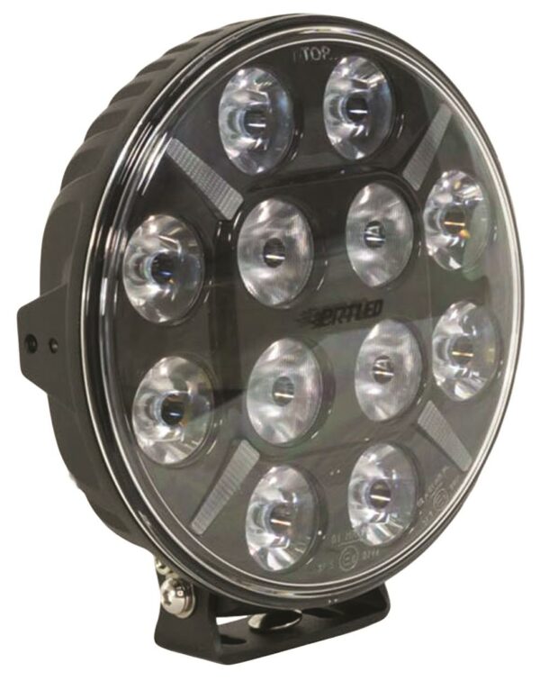 BRT 9" LED fjernlys m/parklys.  Universal