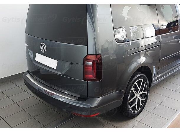 Bakfangerbeskytter børstet stålgrå stål.  VW Caddy 2016-2020 - Bilde 5