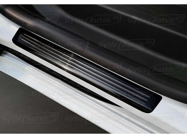 Dørterskelbeskytter i mørk børstet stål. Renault Kangoo 2022+ - Bilde 4