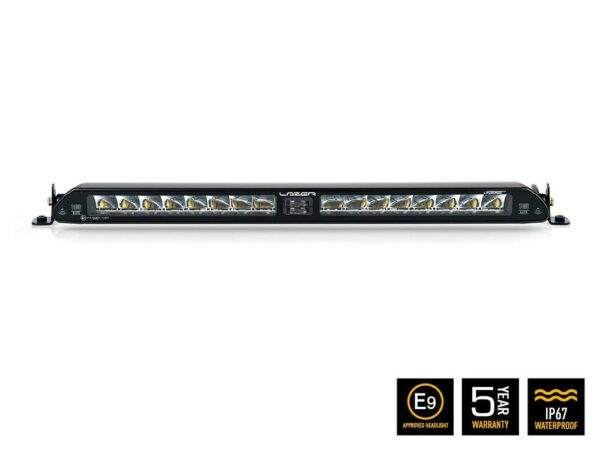 Lazer Linear 18 Elite LED m/intelligent nærlys.  Lengde 532mm - 18000 Lumen 10-32V