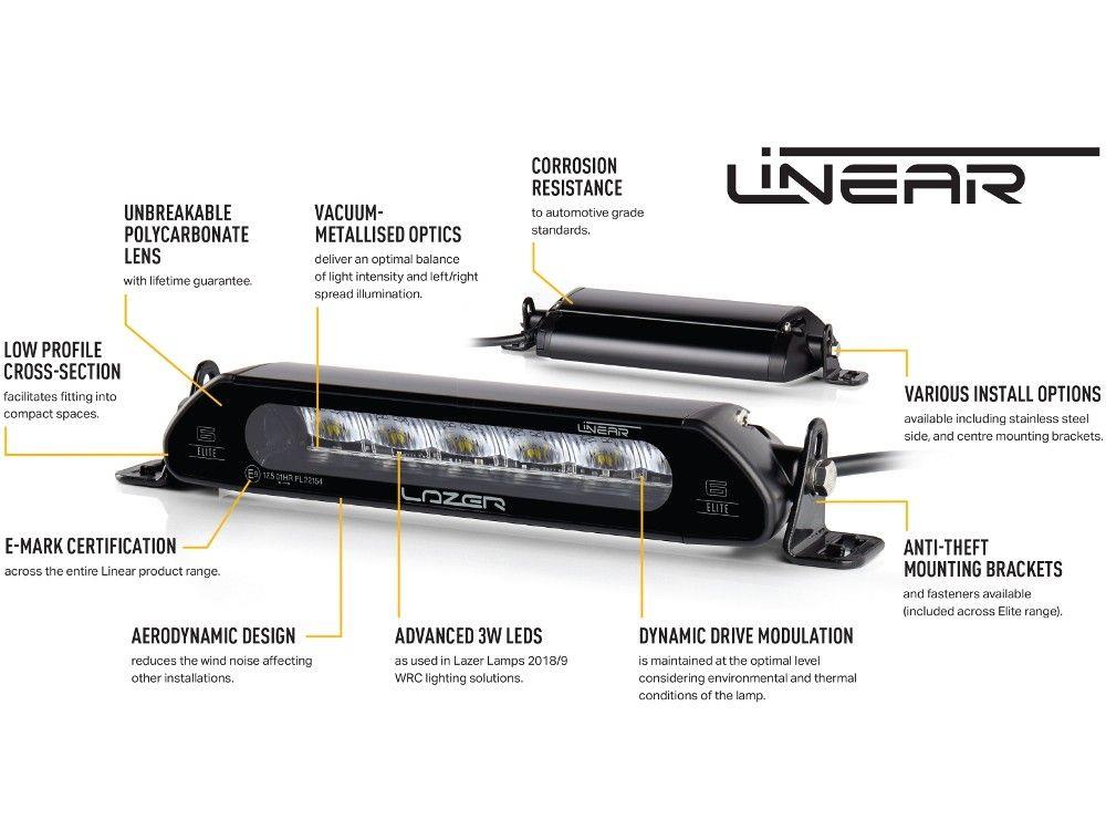Lazer Linear 48 LED. Lengde 1282mm -18000 Lumen 10-32V - Bilde 6