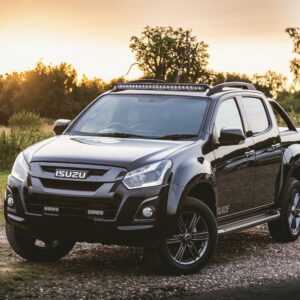 Lyspakke Lazer T24 Evolution takmontert.  Isuzu D-Max 2012+ 2021+ m/takrails