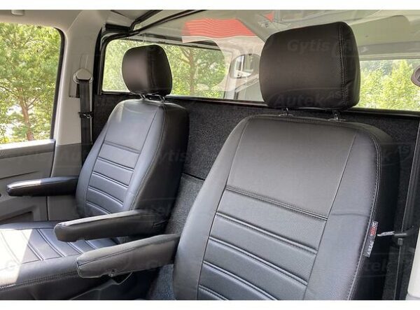 Setetrekk Fører + enkelt passasjersete.  VW Transporter T6/T6.1 2016+ - Bilde 7