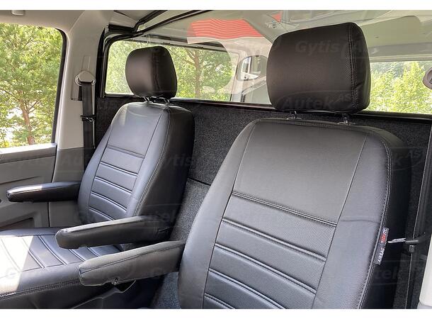 Setetrekk Fører + enkelt passasjersete. VW Transporter T6/T6.1 2016+ - Bilde 7