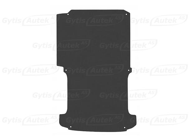 Gulvmatte varerom gummi.  VW T6 kort Transporter 2016+ - Bilde 5