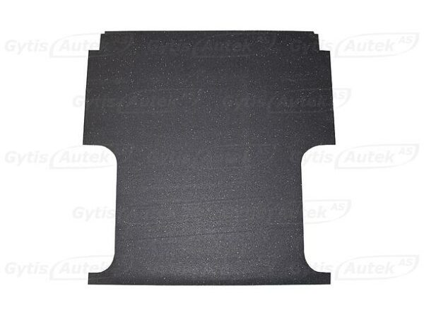 Gulvmatte lasteplan Granulert gummi 6mm.  Nissan Navara D23 DC 2016+