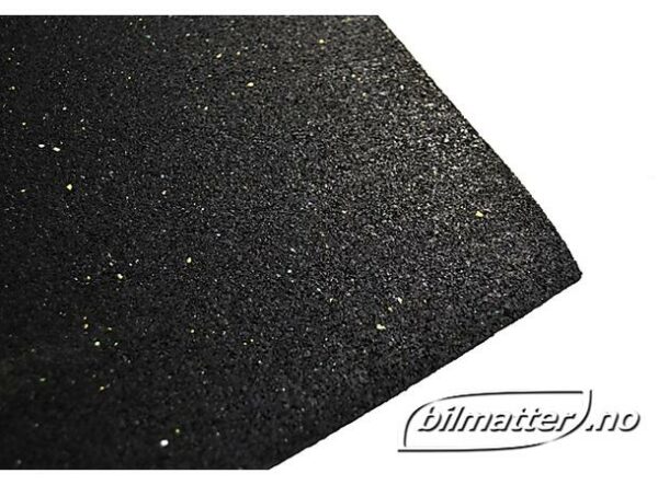 Gulvmatte lasteplan Granulert gummi 6mm.  Nissan Navara D23 DC 2016+ - Bilde 2
