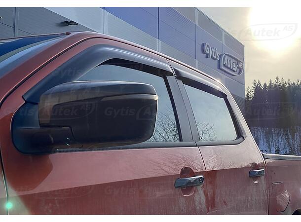 Vindavvisere mørksotet Festes med dobb.sidig tape. Isuzu D-Max 2021+ - Bilde 4