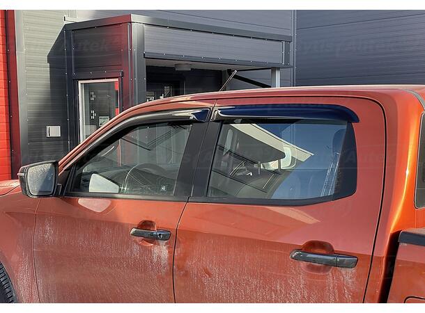 Vindavvisere mørksotet Festes med dobb.sidig tape. Isuzu D-Max 2021+ - Bilde 5