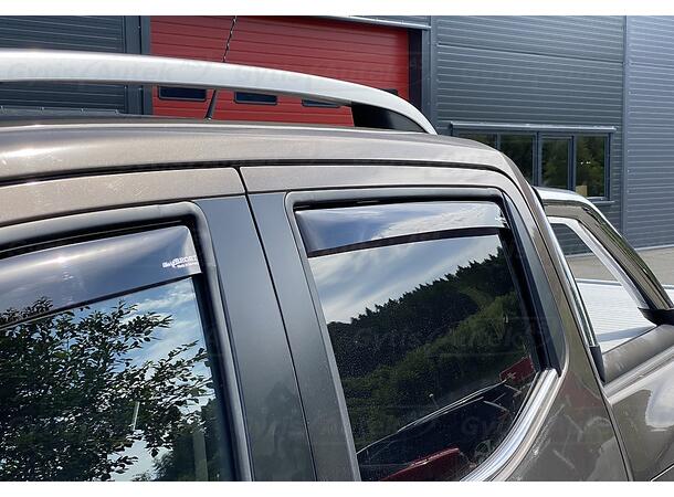 Vindavvisere mørksotet Festes i vindusrammen. Nissan Navara D23 DC 2016+ - Bilde 4