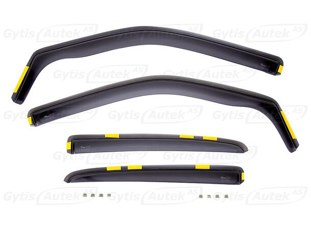 Vindavvisere mørksotet Festes i vindusrammen. Isuzu D-Max DC 2021+