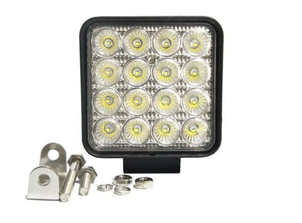 XLED 48 CREE Arbeidslys.  110x110mm  4000 Lumen