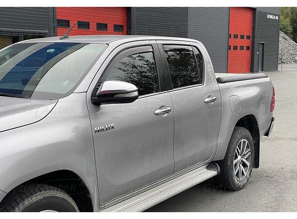 Vindavvisere mørksotet Festes i vindusrammen. Toyota Hilux Double Cab 2016+ - Bilde 3