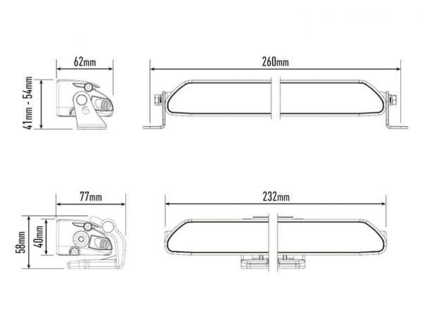Lyspakke Lazer Linear 6 Elite Grillkit. Ford E-Transit 2023+ - Bilde 4