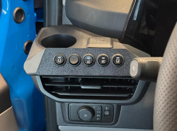 Bryterpanel. Ford Transit Custom 2024+