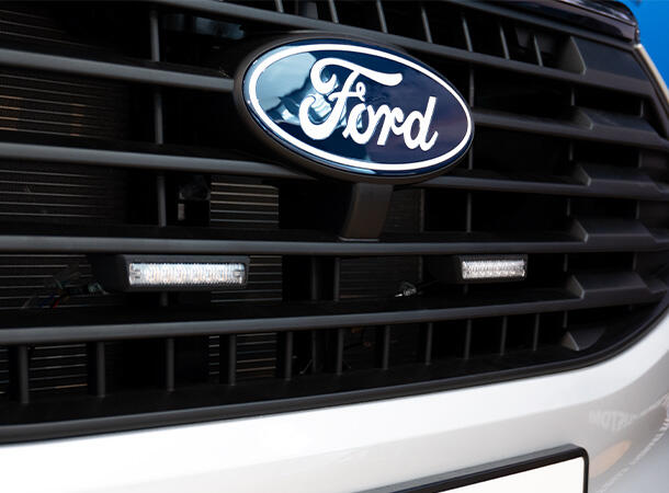 Varsellyspakke foran øvre. 3D PODS. Ford Transit Custom 2024+